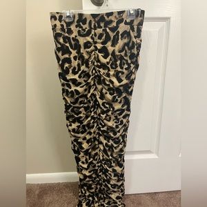 Leopard skirt